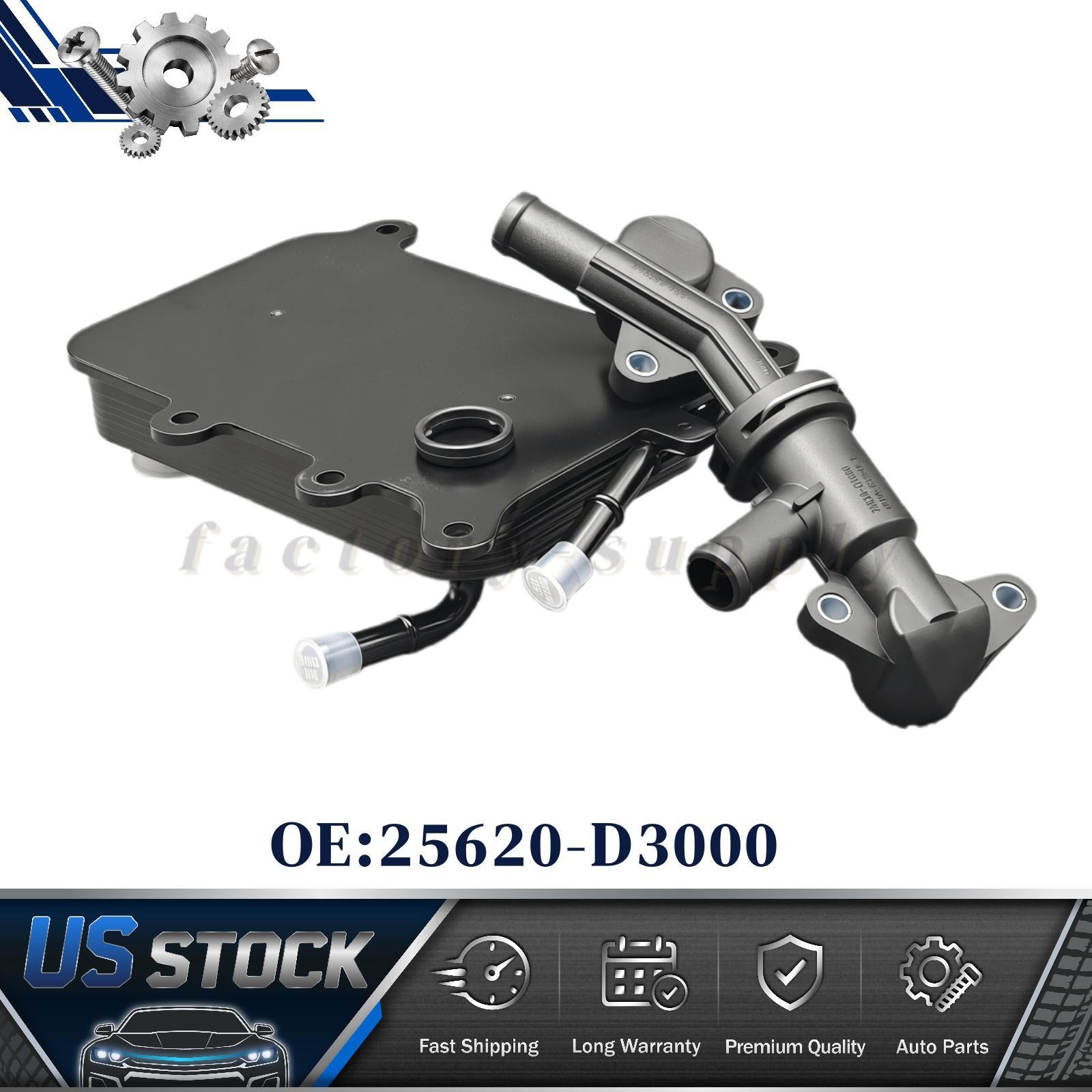 Transmission Oil Cooler & Valve For 2016 – 2020 Hyundai Tucson 25620D3000 US