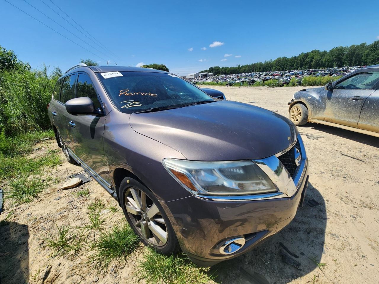 Automatic Transmission CVT 3.5L 6 Cylinder 4WD Fits 13-14 PATHFINDER 3013808