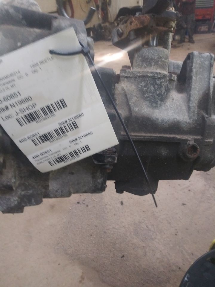 Manual Transmission From 1998 Volkswagen Beetle DZQ EKG EKH