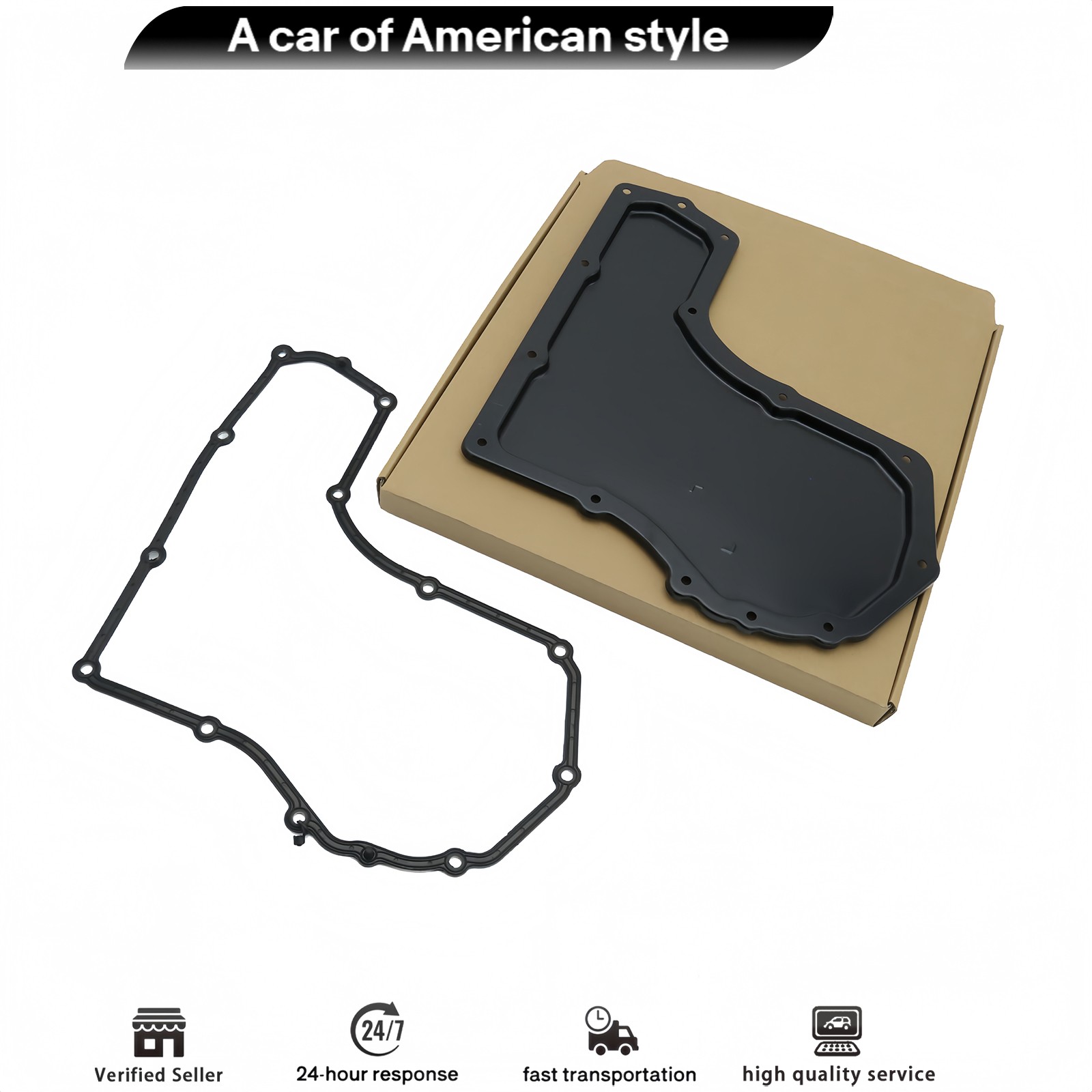 Transmission Oil Pan w/ Gasket for Chevy Malibu HHR Pontiac G5 Saturn Vue Olds