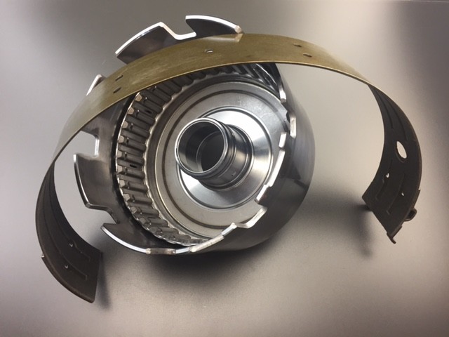 700R4 New Steel Reverse Input Drum & Heavy Duty 2-4 Apply Band 87-Up