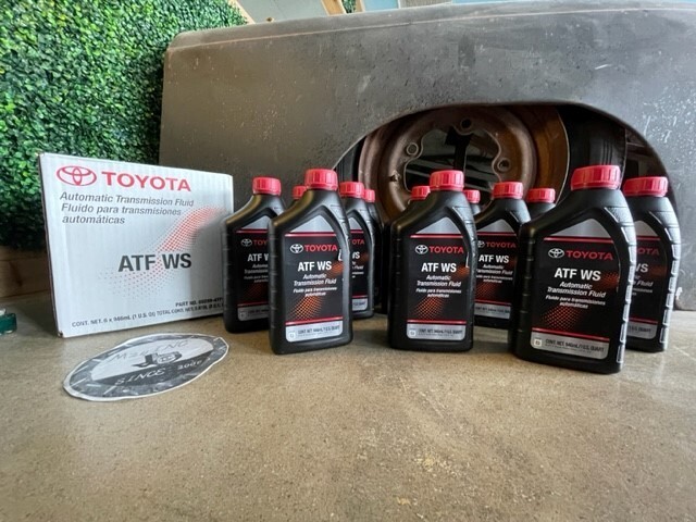 (12) Quart GENUINE TOYOTA ATF WS Automatic Transmission Oil 00289-ATFWS