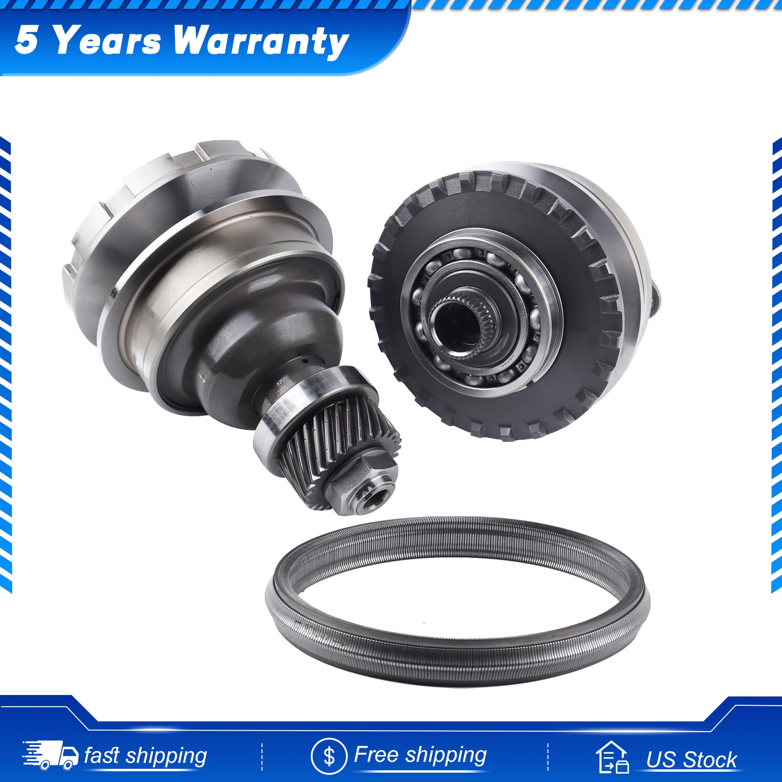 For NISSAN RE0F10A JF011E Transmission CVT Pulley With Belt/Chain ＆ Rebuild Kit