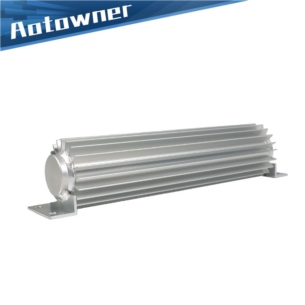 Aluminum Finned Transmission Oil Cooler For Hot Rod Cars Universal 12″ Dual Pass