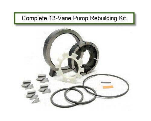 13 VANE TRANSMISSION PUMP KIT 2004R 700R4 4L60E 4L65E Slide Rotor Vanes 99901**