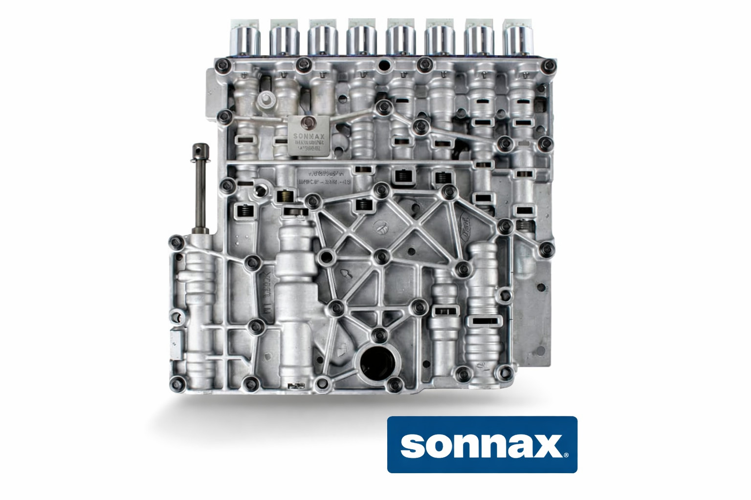 Sonnax 6R140 Reman Valve Body F06R140, 2011–2017 units with cooler bypass valve