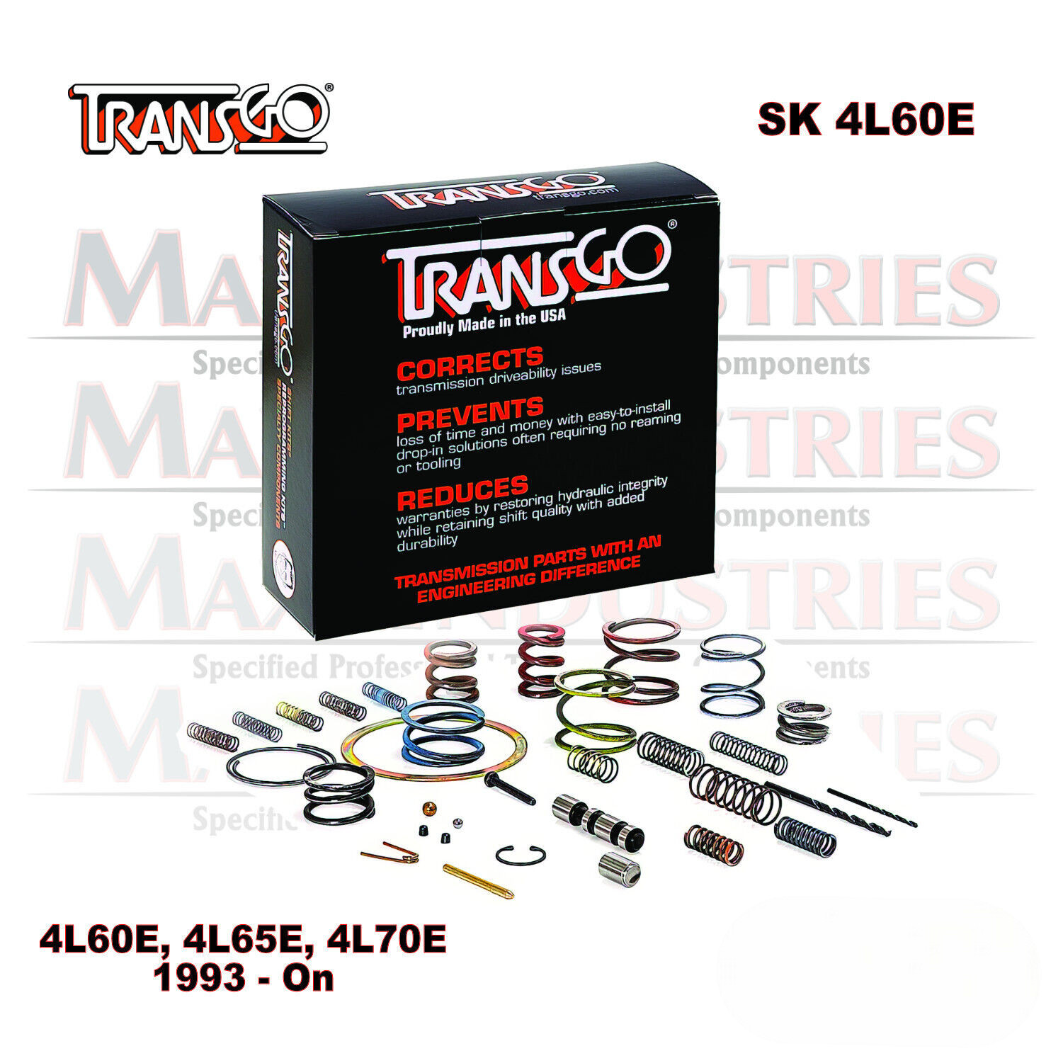 SK 4L60E 4L65E Transgo Shift Kit Code 1870 P1870 w/all latest updates (SK4L60E)