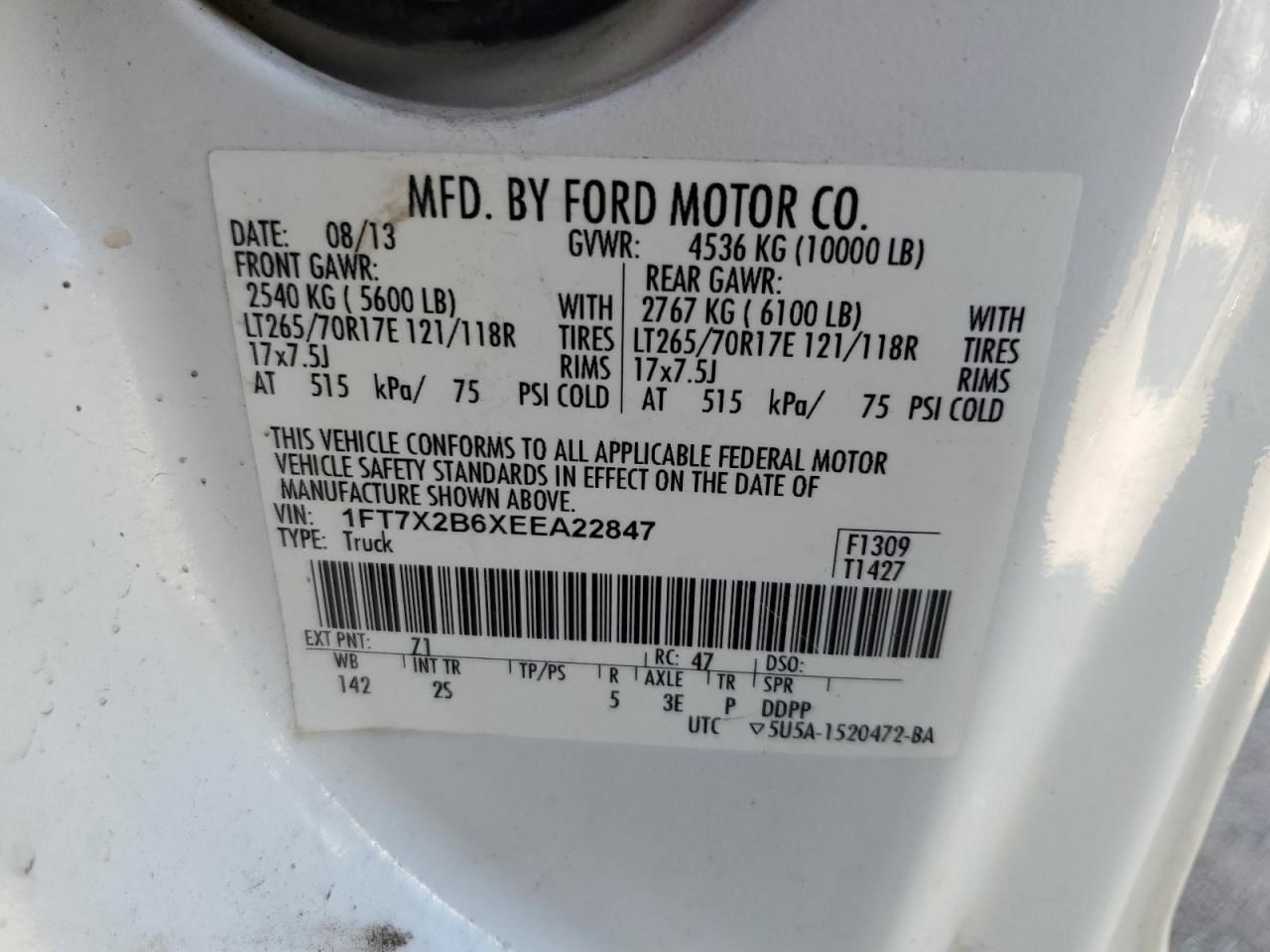 Transfer Case Electronic Shift Fits 13-16 FORD F250SD PICKUP 496254