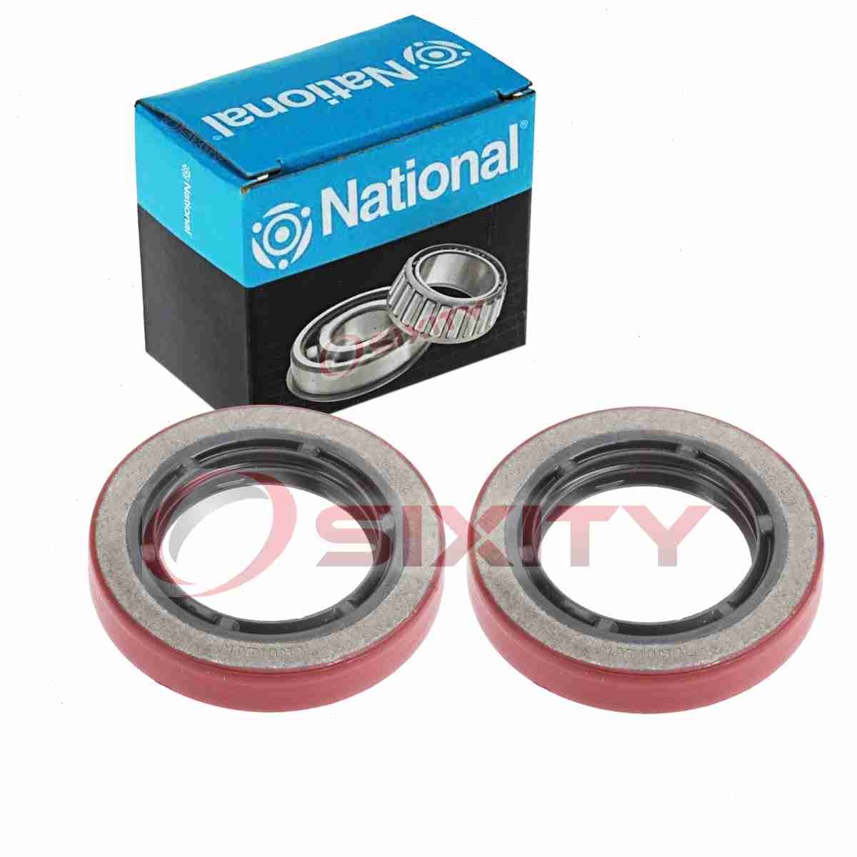 2 pc National Rear Wheel Seals for 2002-2008 Jeep Liberty Driveline Axles ga