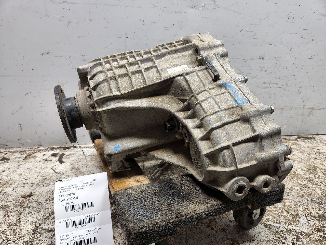 2003-2008, Infiniti EX35, Transfer Case Assembly, 3.5L, AT, AWD, 33100CG000, OEM