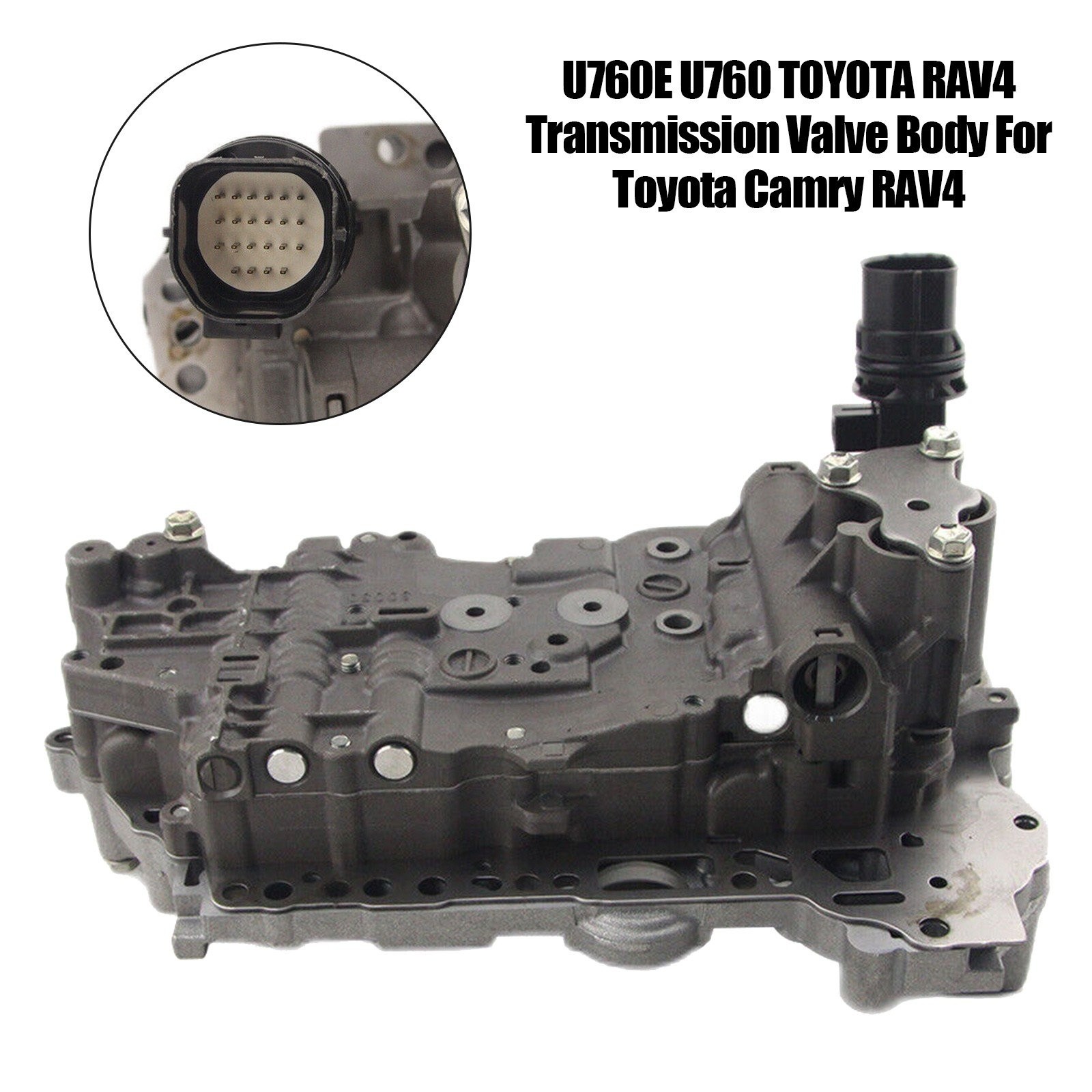 6 Speed Transmission Valve Body Metal For Toyota Camry RAV4 U760E U760