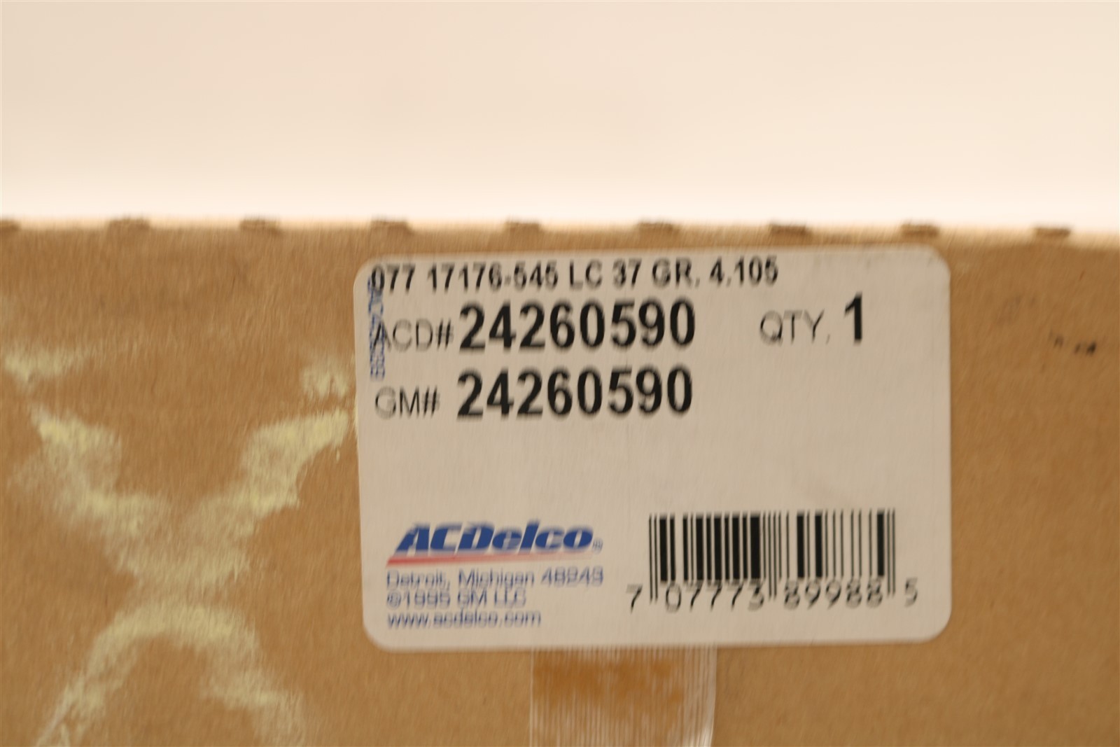 NEW ACDelco Auto Trans Case Cover 24260590 Chevy GMC Buick 6T70 6T75 2007-2016