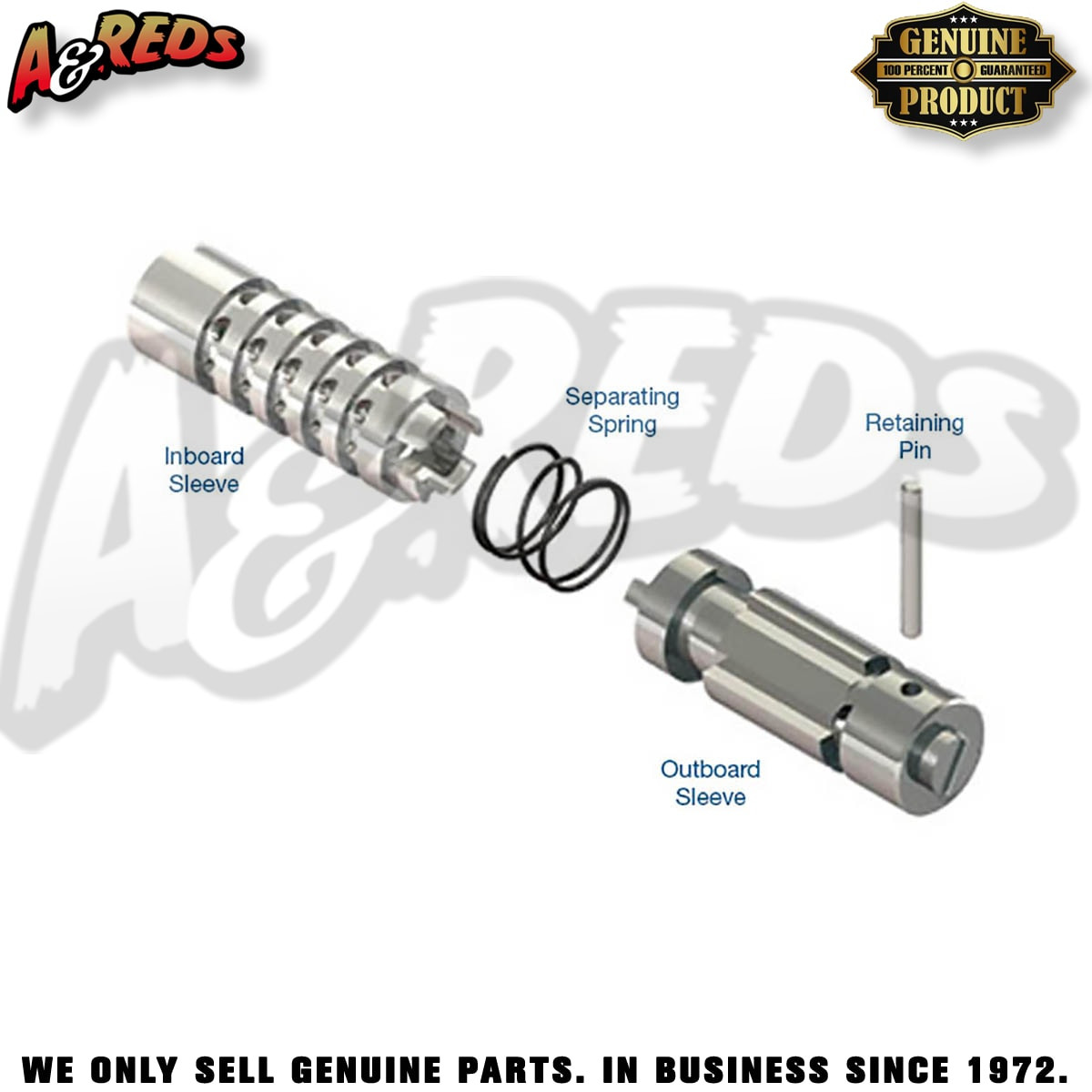 Sonnax A340 A340E A340F Lockup Relay Valve Sleeve Kit ’84-’00 (#97855-27K)