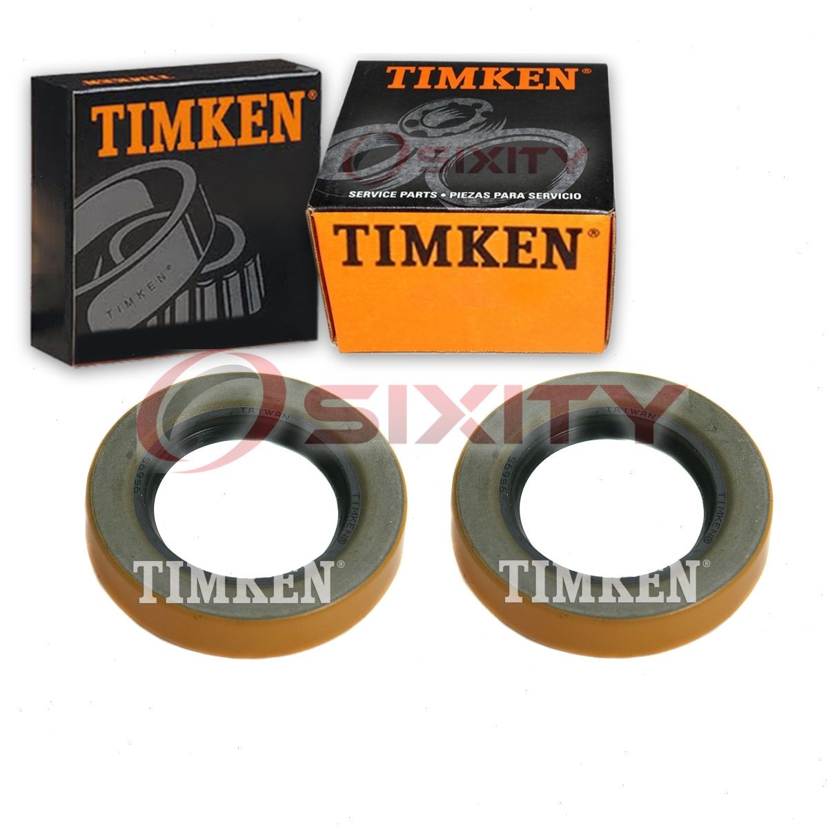 2 pc Timken Rear Wheel Seals for 1975-1980 Ford Granada Driveline Axles hk