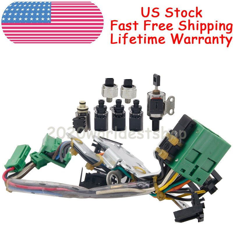 For 2007-12 Nissan CVT Transmission Valve Body Solenoid Set JF011E/RE0F10A/F1CJA