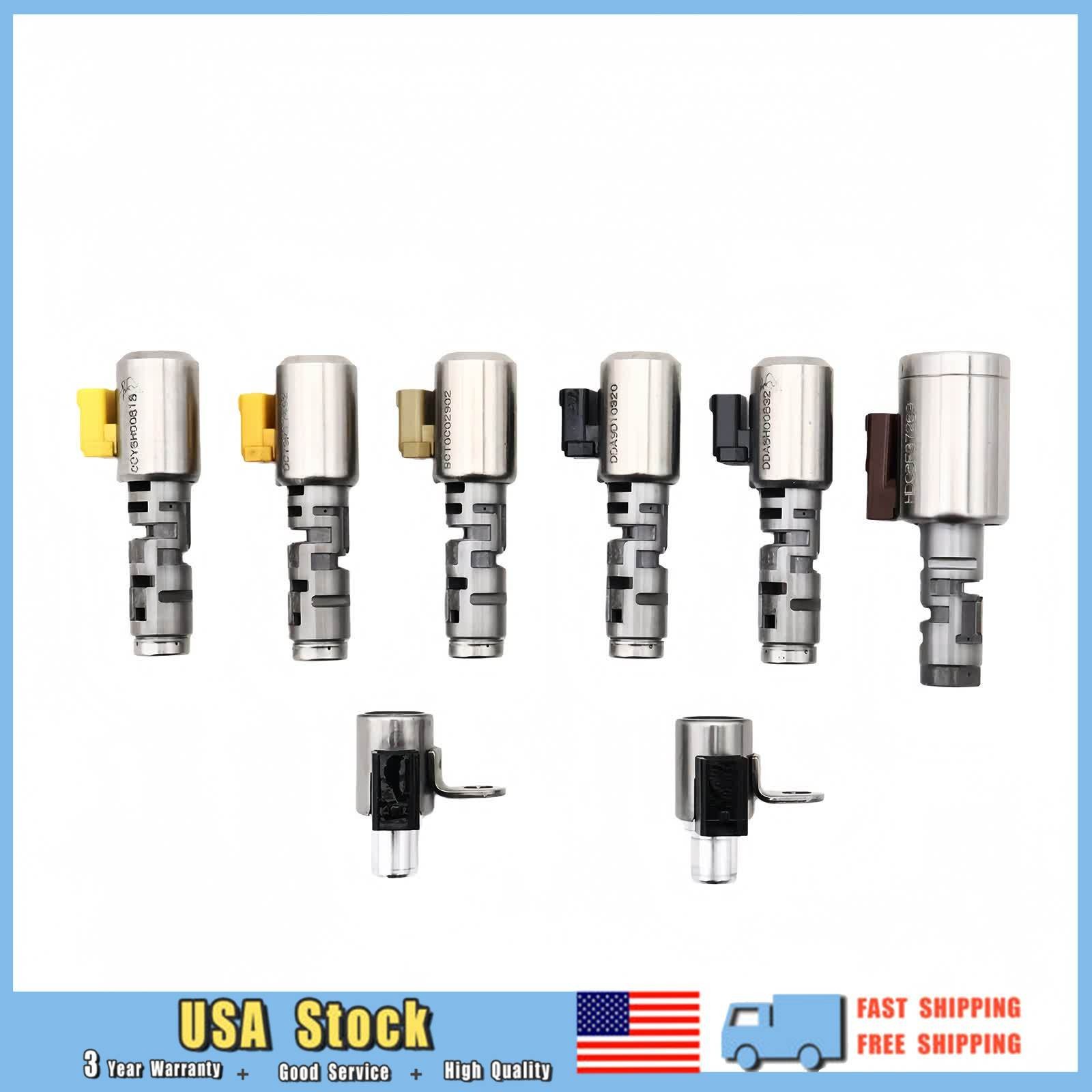 8Pcs Transmission Solenoid Small Valve Fit 03-08 Audi TT 05-10 VW Jetta 09G 6spd