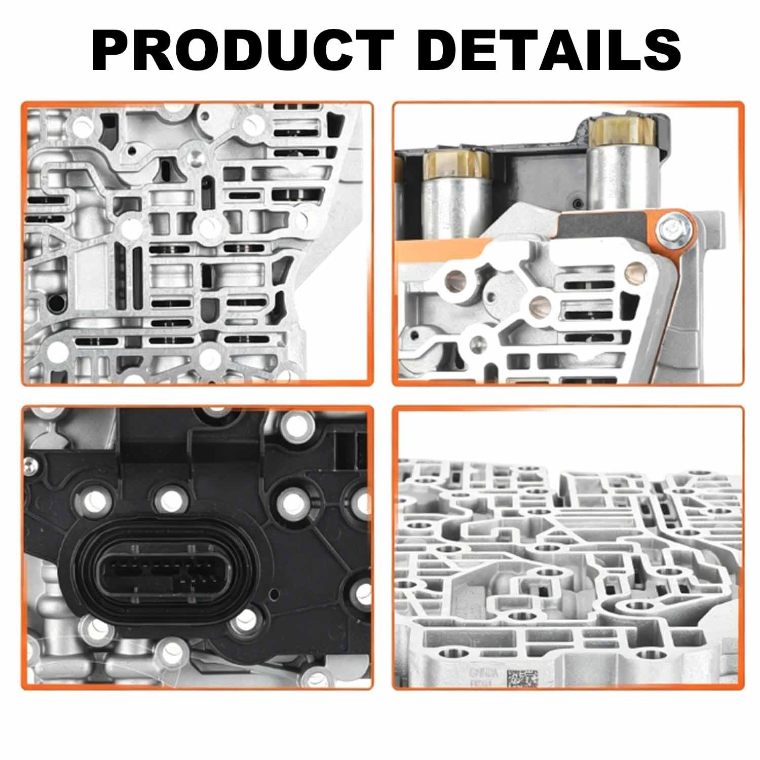 For Ford 2009-2018 6F35 Transmission Valve Body w/Solenoid Gearbox CV6Z-7G391-A