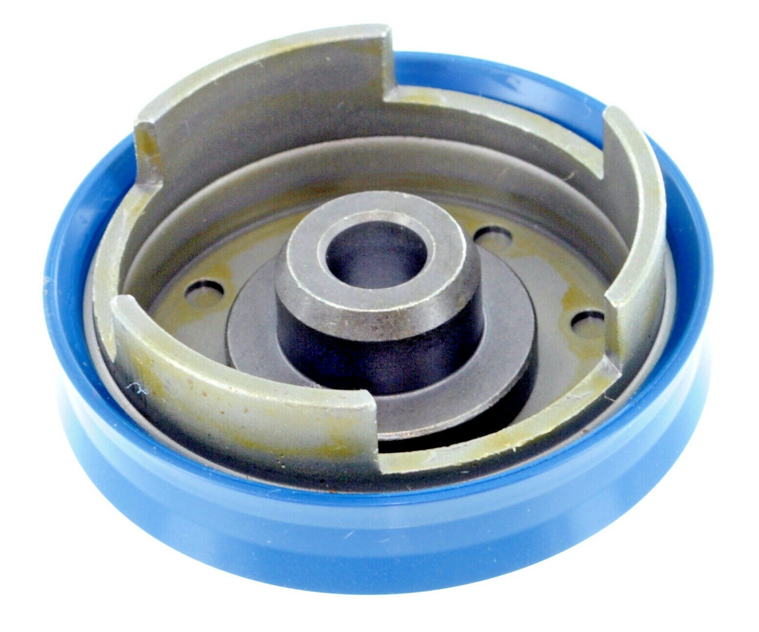 . 4l60e 1-2 accumulator piston Hi Performance BLUE w/ Pin SMALL HOLE 74927A