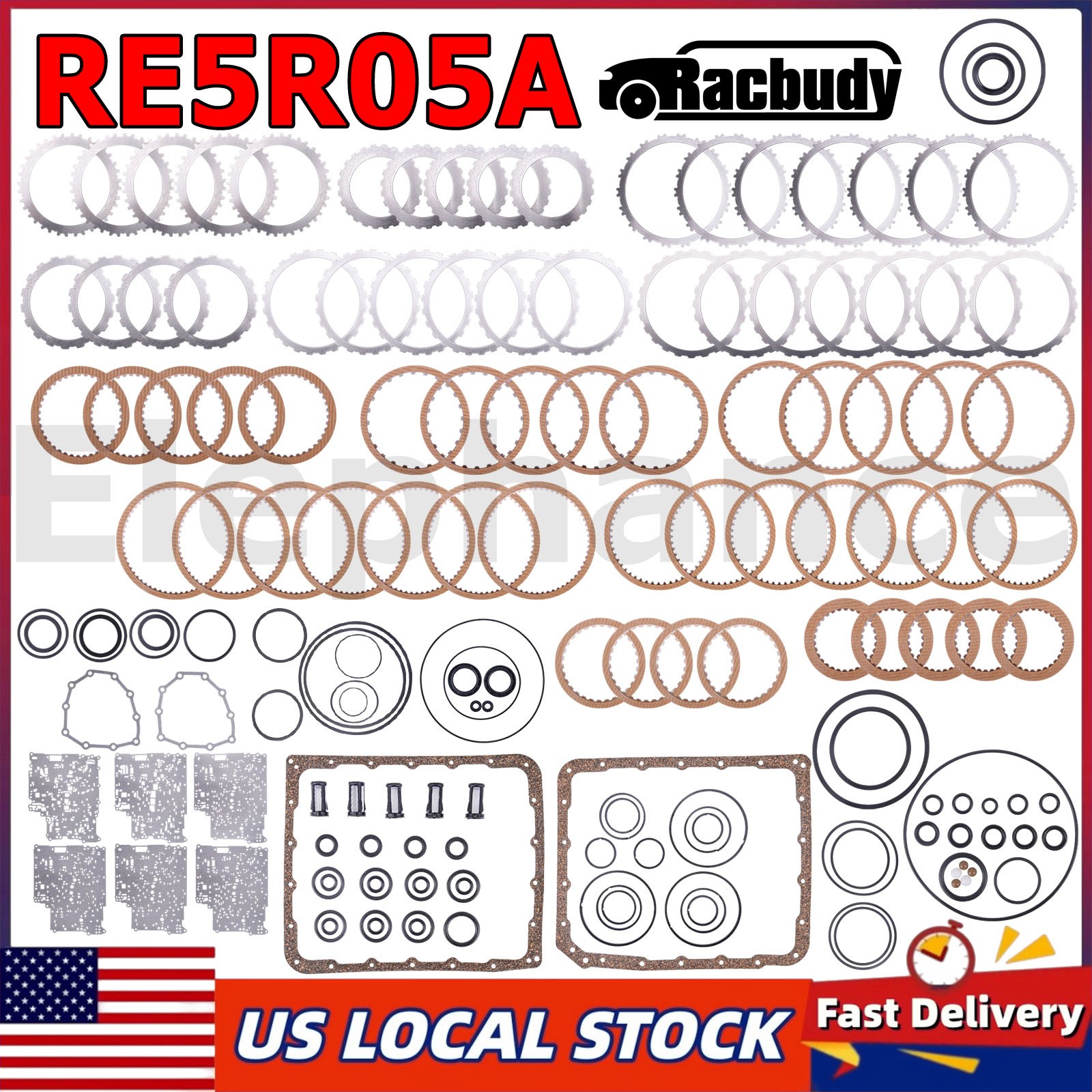 New RE5R05A JR507E Transmission Overhaul Master Rebuild Kit For Nissan Infiniti