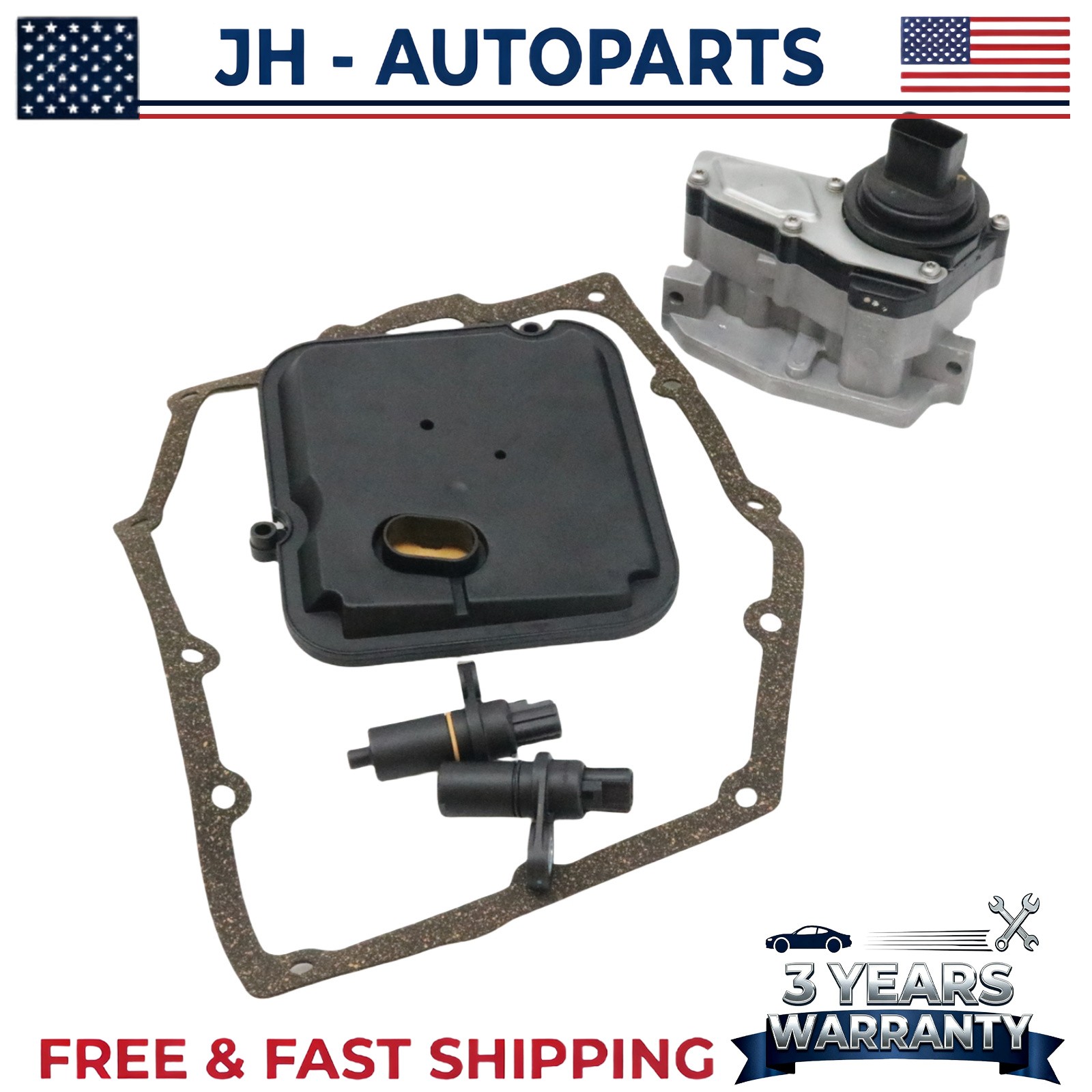 Transmission Shift Solenoid Block Pack Kit For 42RLE Chrysler Dodge Jeep Liberty