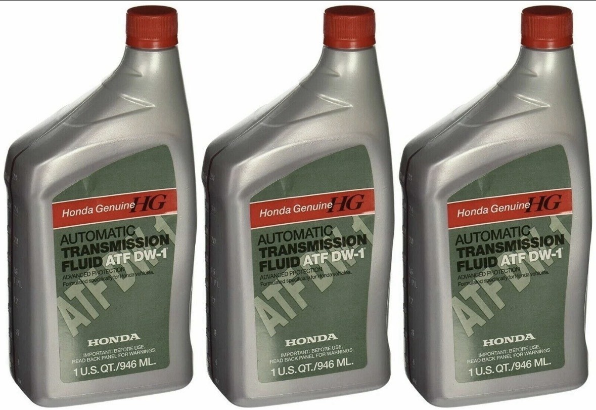 3 QTS OEM Genuine Honda Acura Automatic Transmission Fluid ATF DW-1 NEW SEALED
