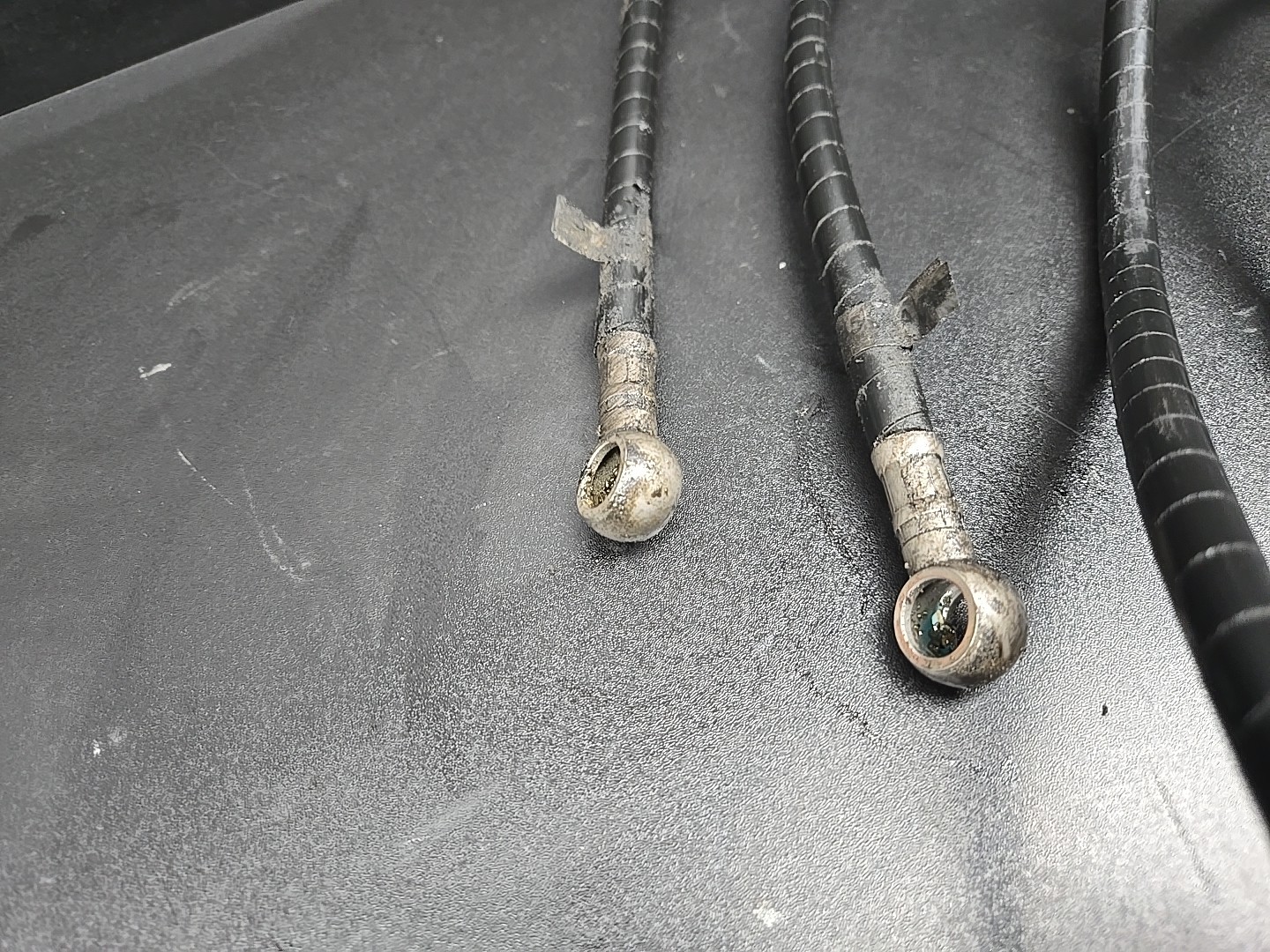 04-08 MASERATI QUATTROPORTE M139 F1 TRANSMISSION HYDRAULIC HOSE LINE SET OEM