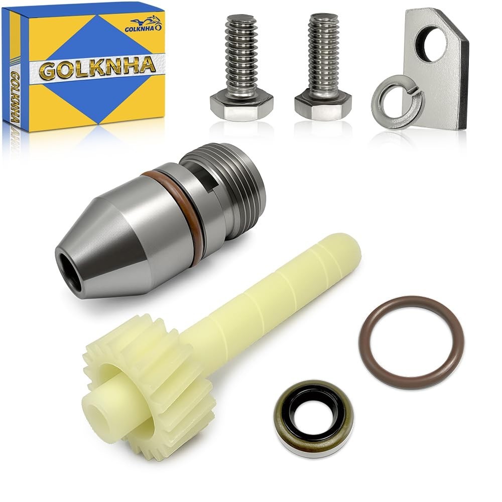 19-Tooth Speedometer Driven Gear Kit for Turbo 350, Includes Seals & Bracket