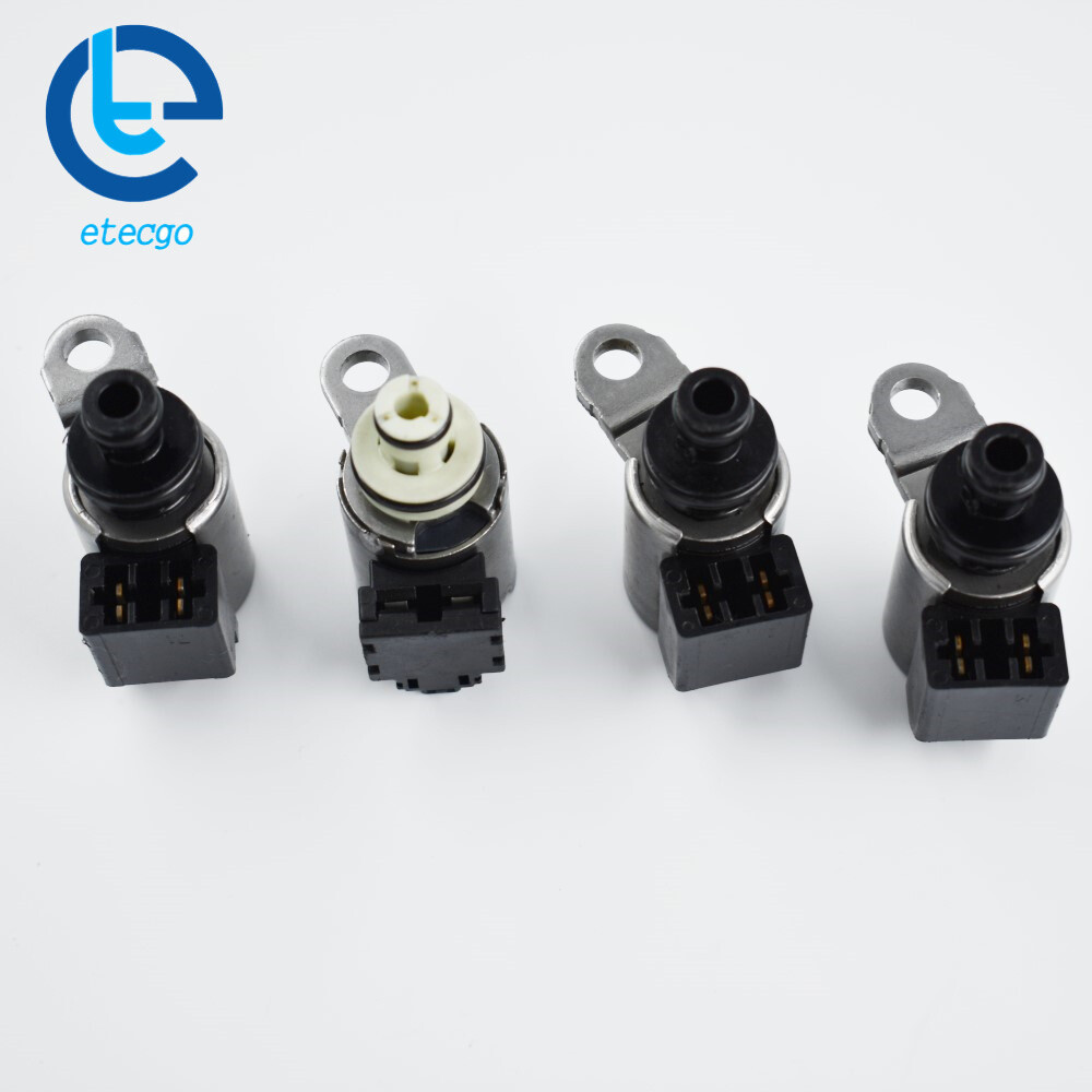 4Pcs CVT Transmission Solenoid Kit JF011E For Nissan Altima Rogue Dodge 203452A