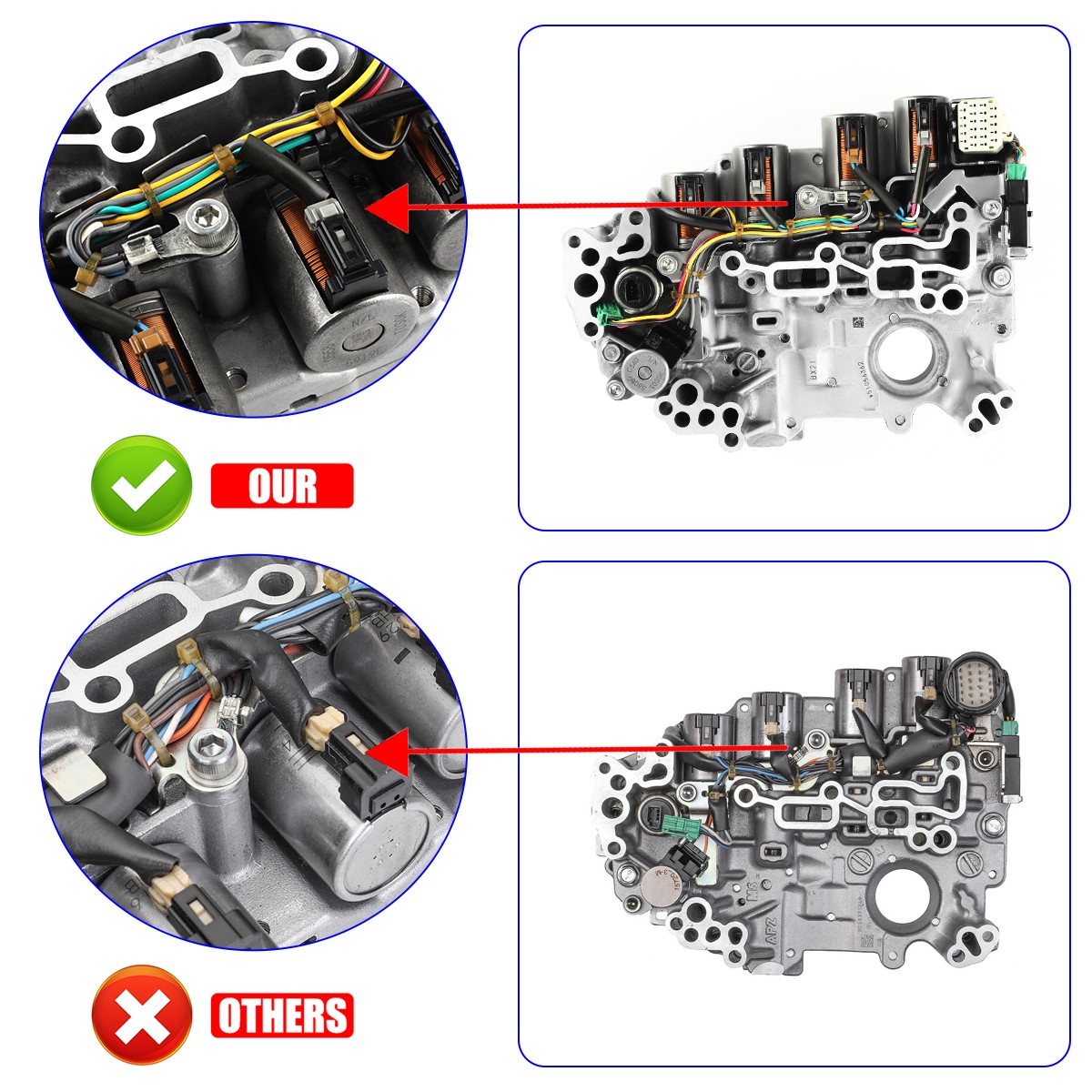 JF015E CVT Transmission Valve Body 2013-2016 For NISSAN SENTRA 1.8L 31705-X420B
