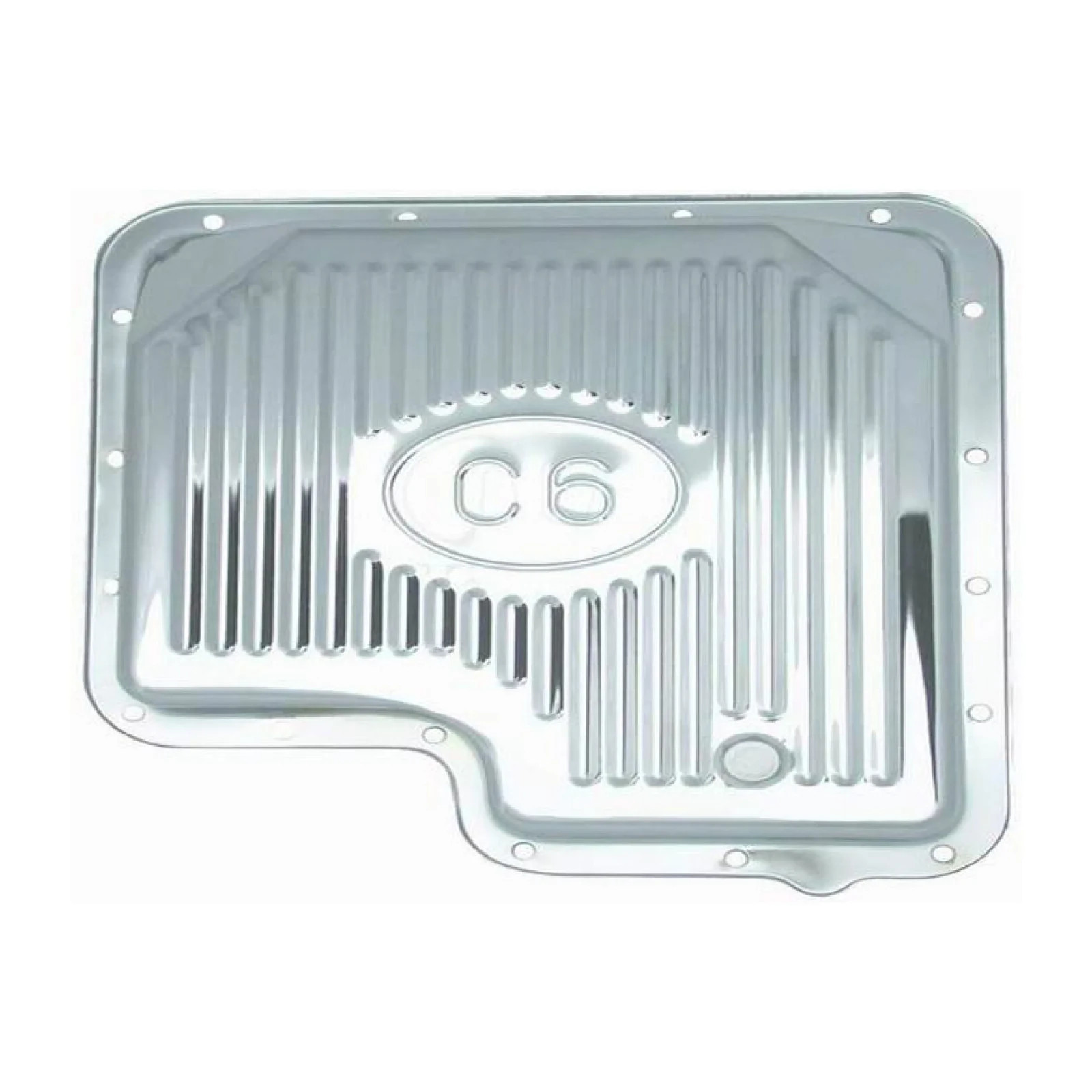 Racing Power R9125, One Chrome Steel Fits Ford C-6 Trans Pan – Fin Ned Performan