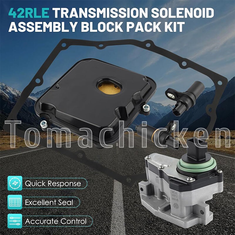 For Chrysler Dodge Jeep Liberty 3.7L 42RLE Transmission Shift Solenoid Block Kit