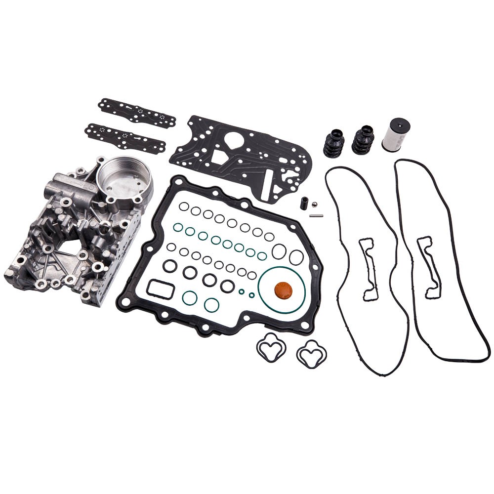Transmission Valve Body & Repair Kit for Audi VW Skoda 0AM325066AE 0AM DQ200 Set