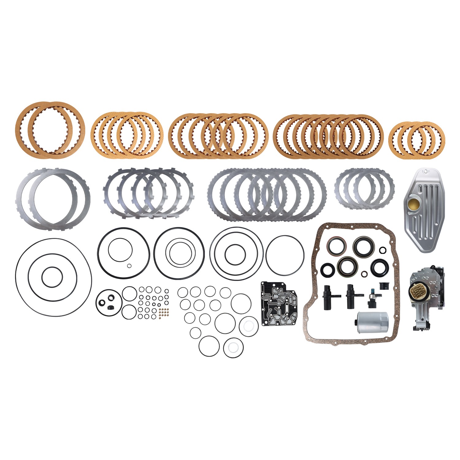 Transmissions Master Rebuild Kit Filter Friction Steel for 45RFE 545RFE 65RFE us