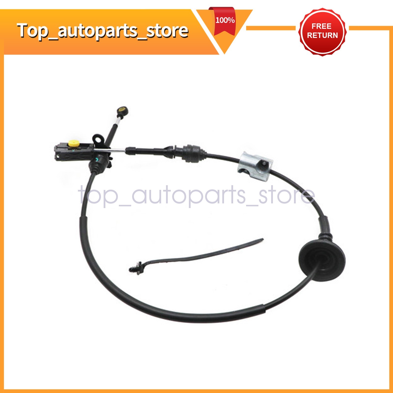 1PC Fits for JC3Z-7E395-D Ford Super Duty 2017-22 Transmission Shifter Cable