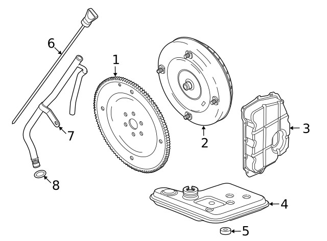 Genuine Ford Automatic Transmission Flex-Plate 1S7Z6375E