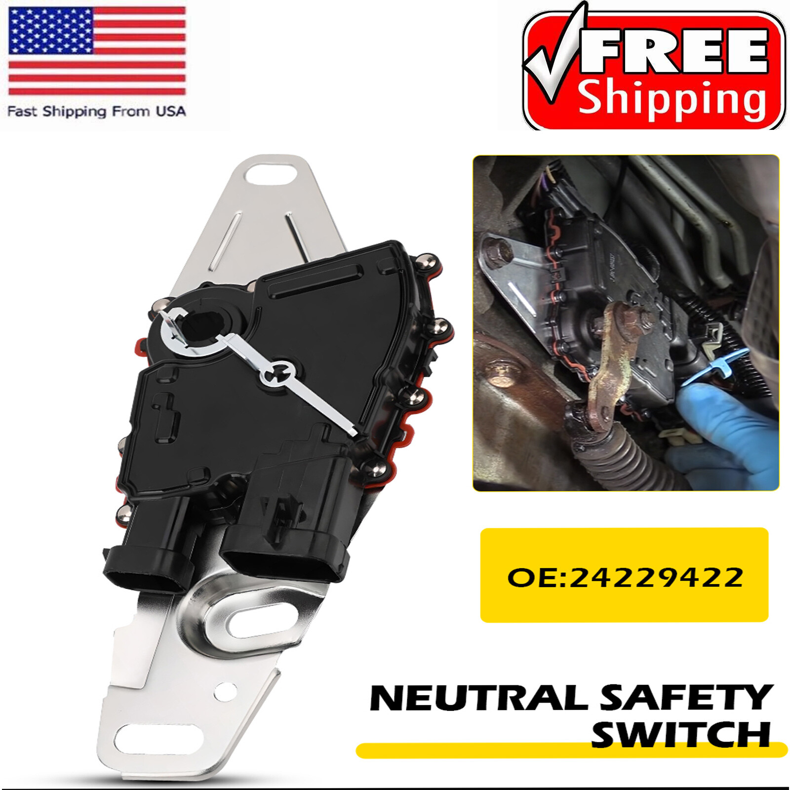NEUTRAL SAFETY SWITCH MLPS FOR 1995 96 98 97 99-2003 GMC Chevy S10 PICKUP Truck