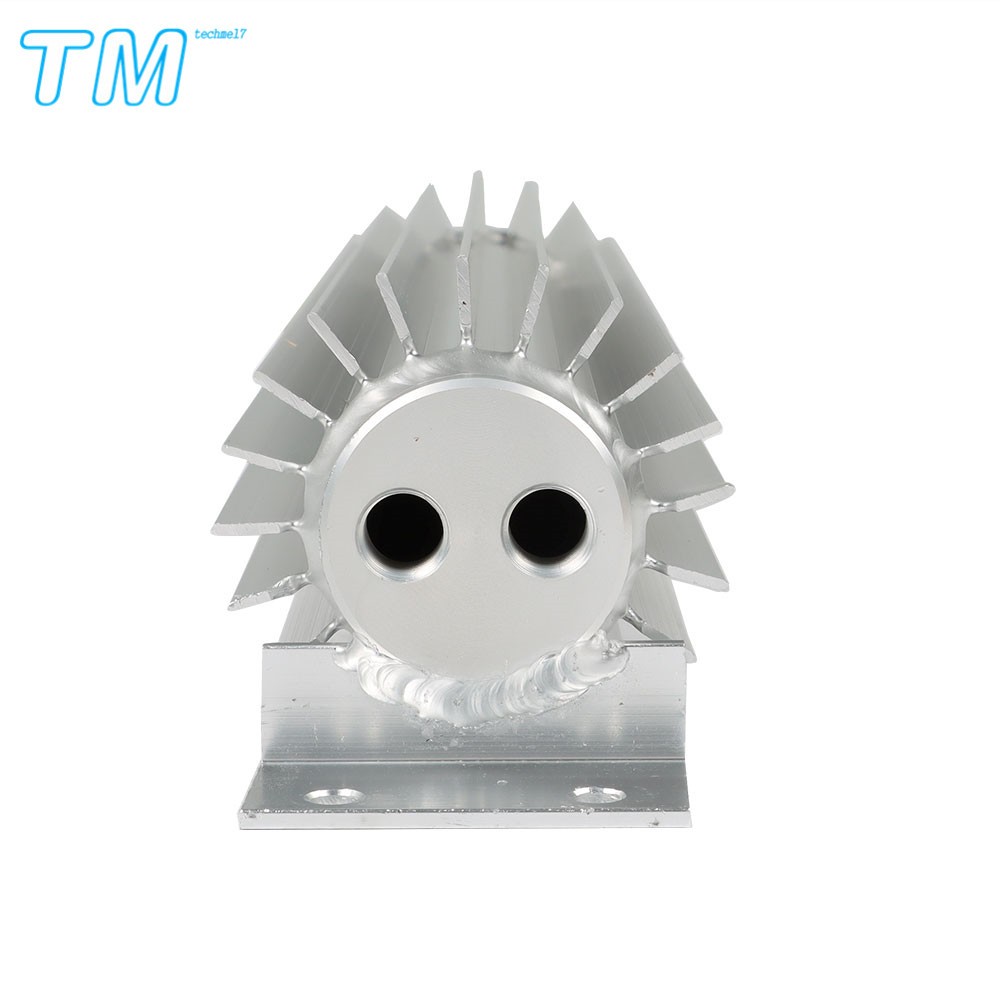 Dual Pass Aluminum Finned Transmission Oil Cooler 12″ For Hot Rod Cars Universal