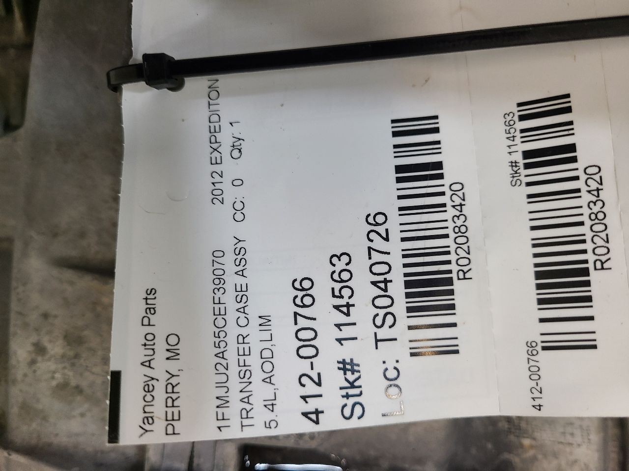 2012 – 2014 Ford Expedition Transfer Case