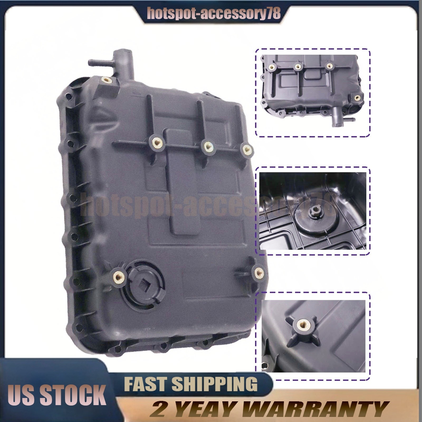 Transmission Oil Pan Case For 17-20 Tucson Sorento Sportage 2.4L 452803F850 1-PC