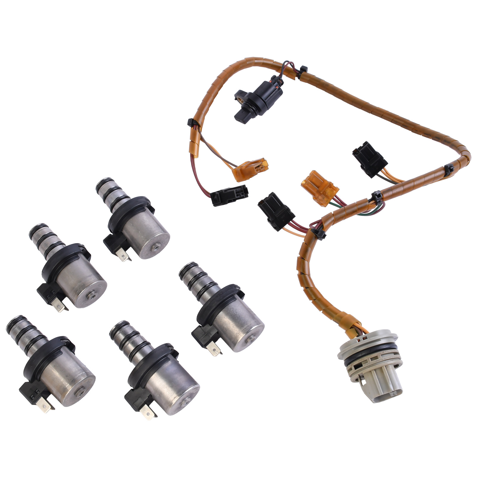 Transmission Shift Solenoid Kit w/ Harness FOR Mitsubishi F5A51 V4A51 MD758981