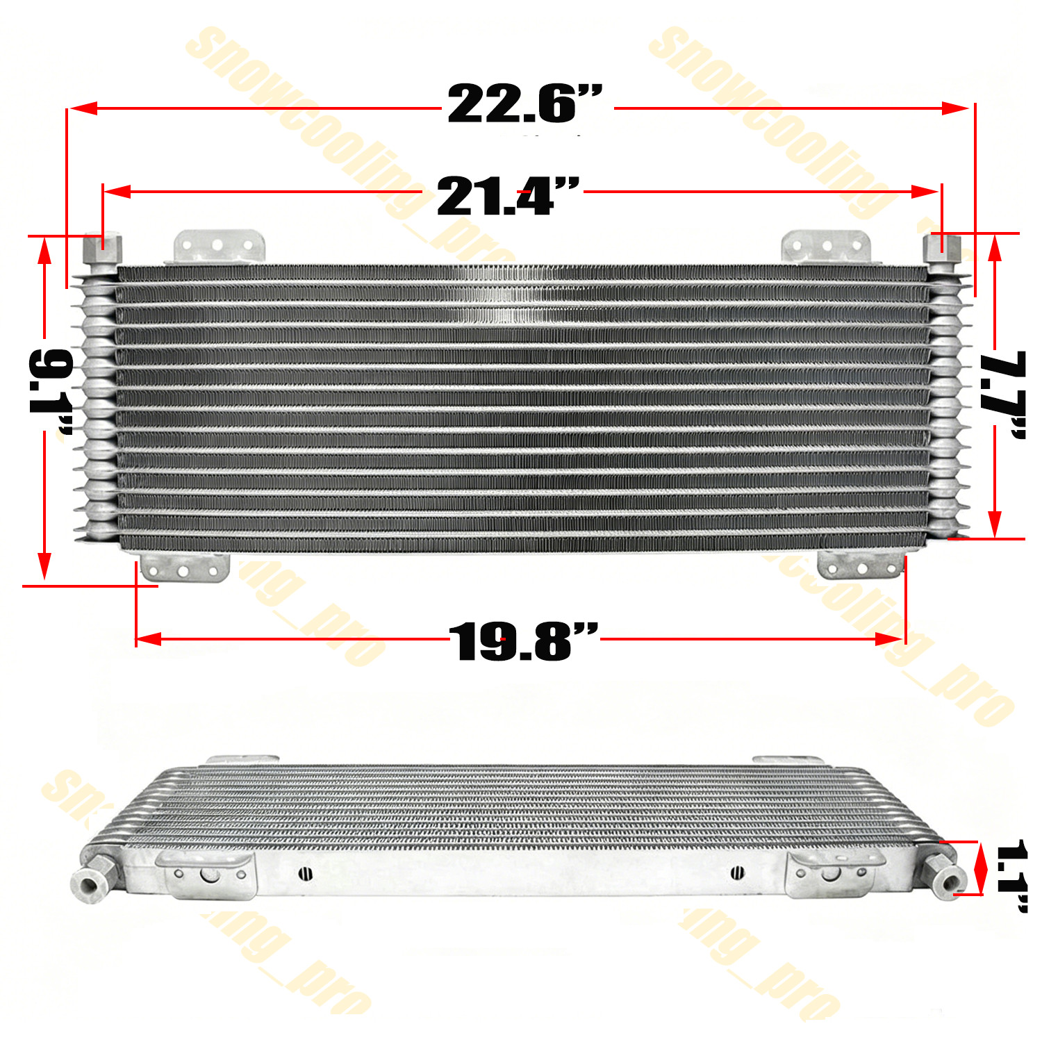 Fit Cool Max 40000 40K Gross Vehicle Weight LPD-4739-1 Transmission Oil Cooler..