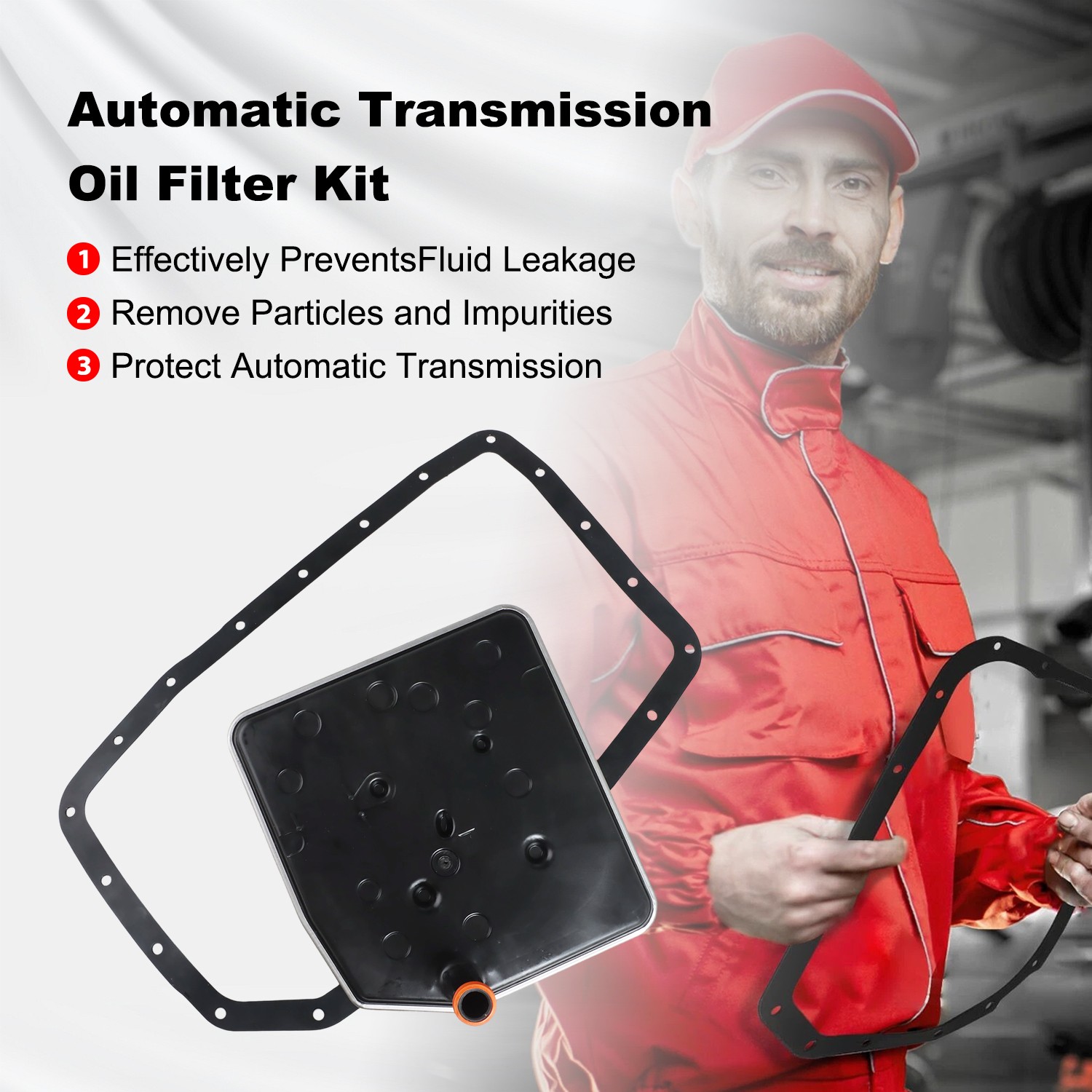 New Automatic Transmission Filter Kit for 2011-2018 Ford F-150 3.5L 6R80