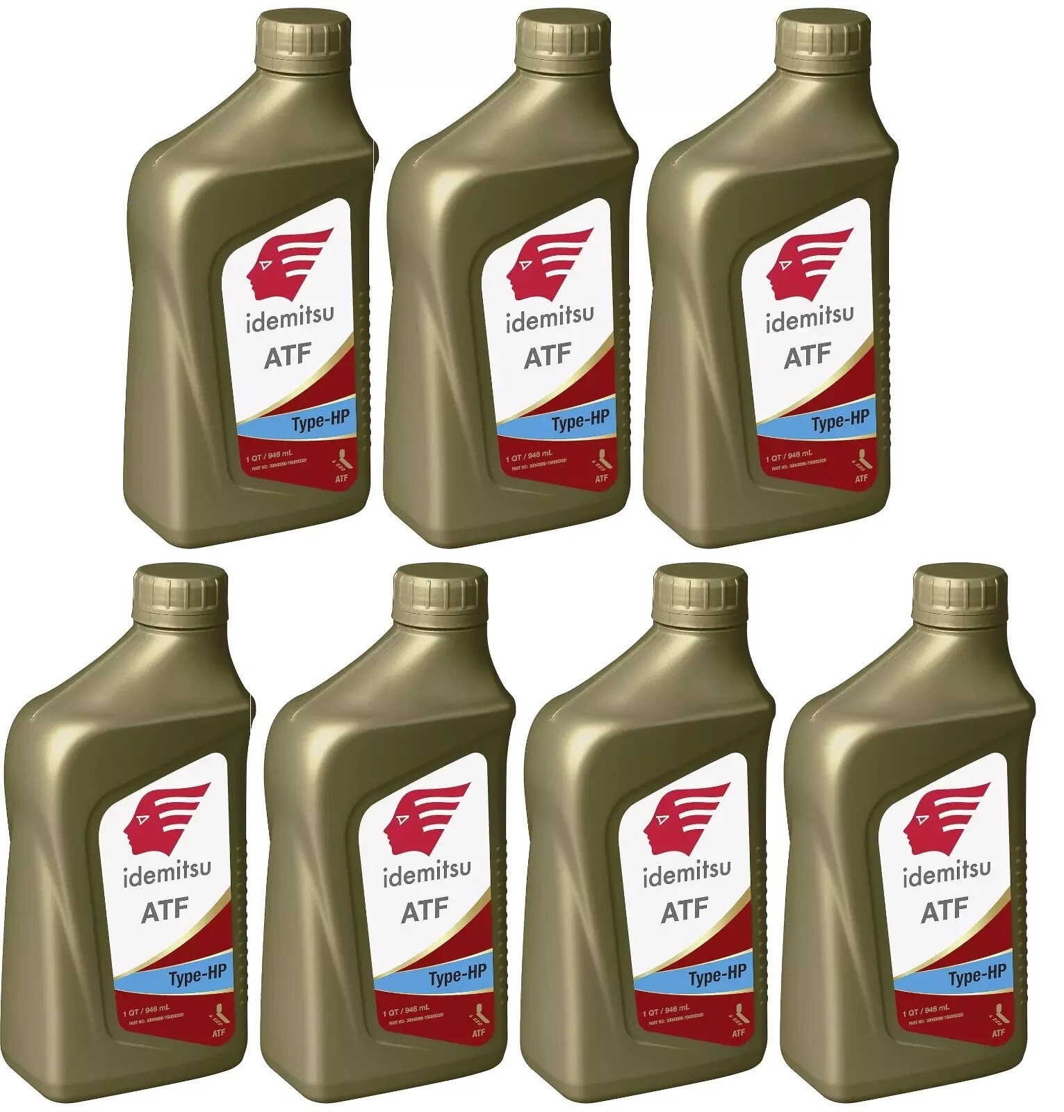 For Set of 7 Quarts Container HP Type Automatic Transmission Fluid for Subaru