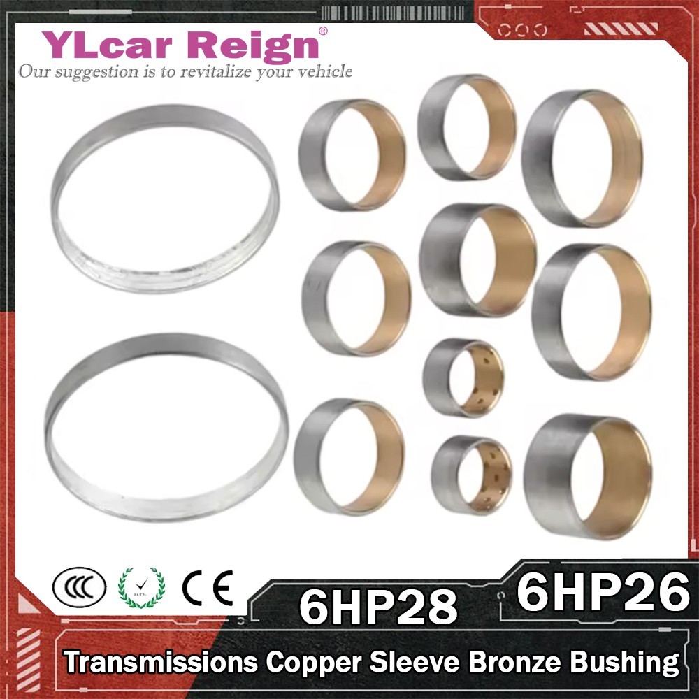 12 Pcs 6HP26 6HP28 Auto Transmission Copper Sleeve Bronze Bushing For BMW Audi