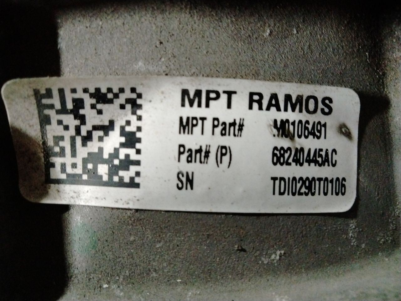Transfer Case 3.6L Automatic Opt Dhn Command-trac Fits 18-23 WRANGLER 2984496