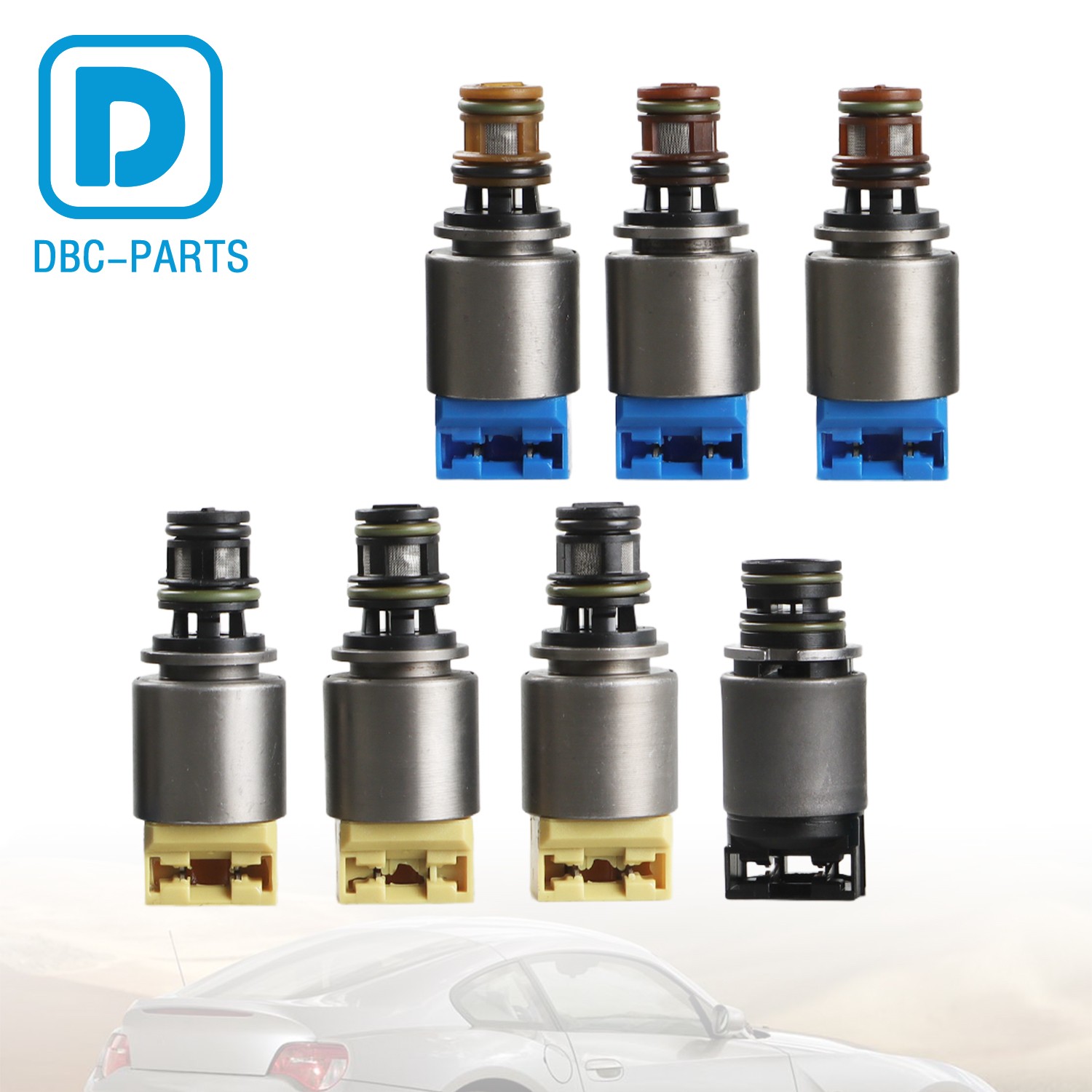 7 Pieces Solenoid Kit For 6HP19 6HP26 6HP32 1068298044 Audi BMW Volkswagen