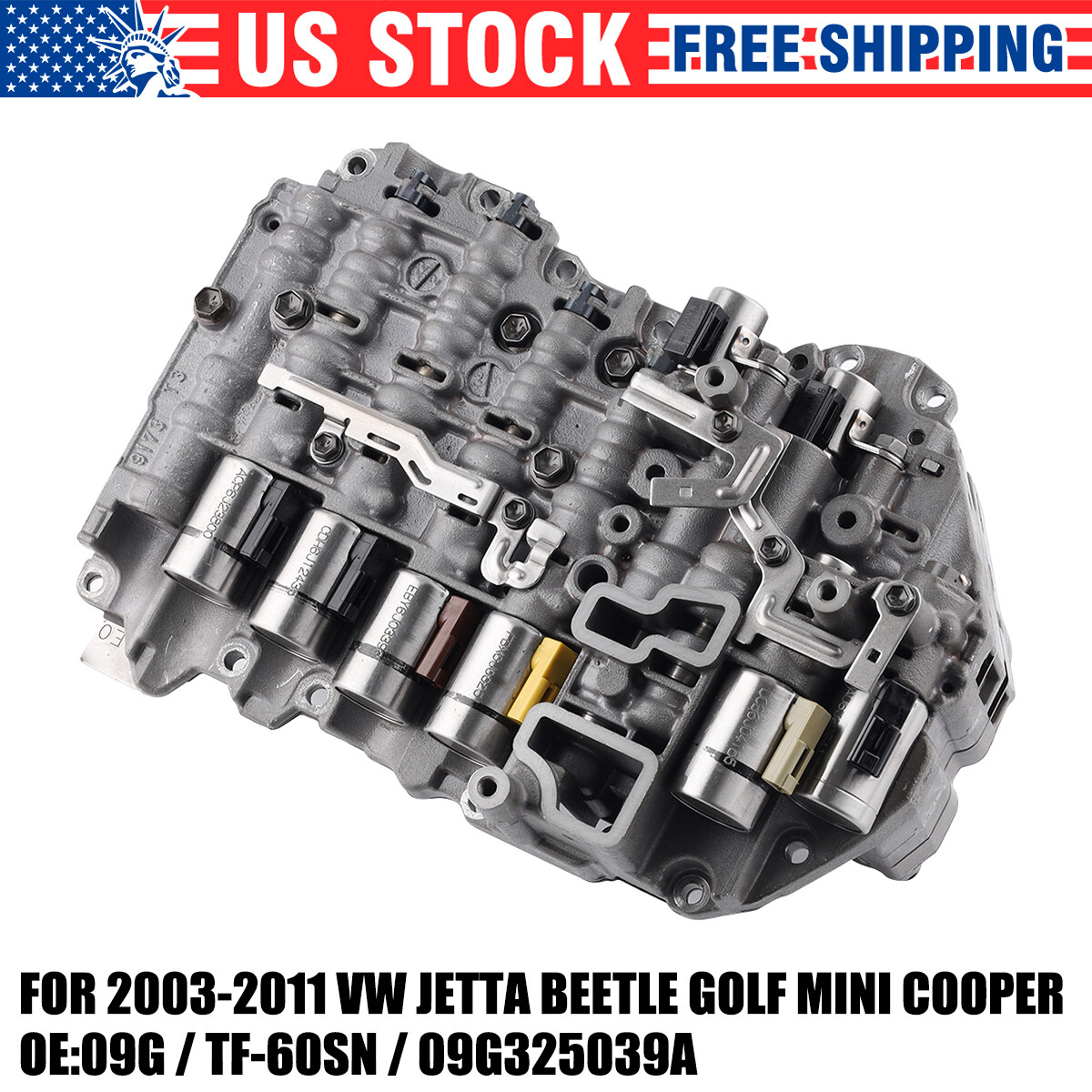 09G Valve Body Fit For Jetta, Beetle, Mini Cooper, Audi TT 2005-2012 OEM