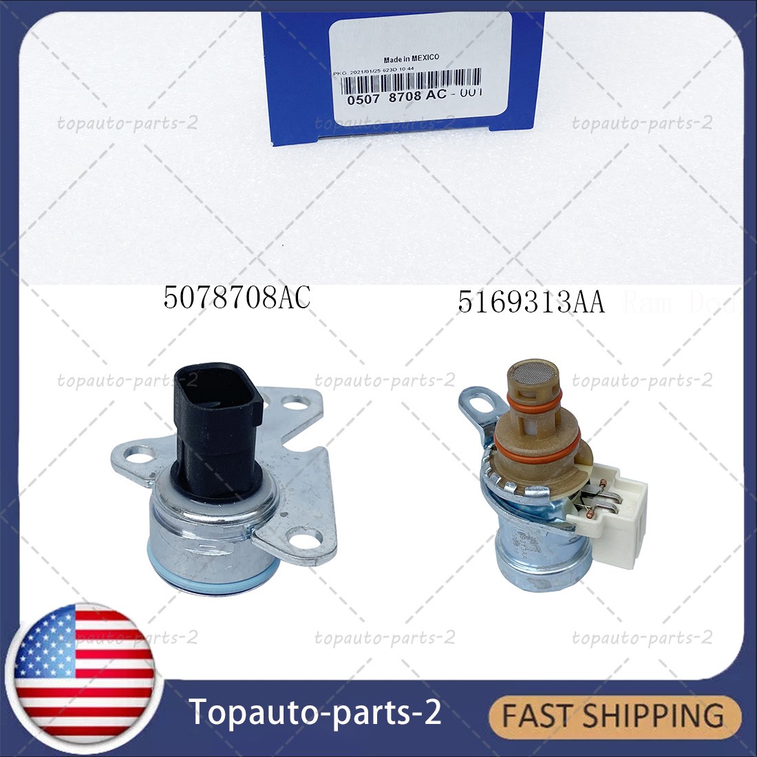 62TE Transmission Pressure Transducer Sensor 5078708AC for Chrysler Town&Country