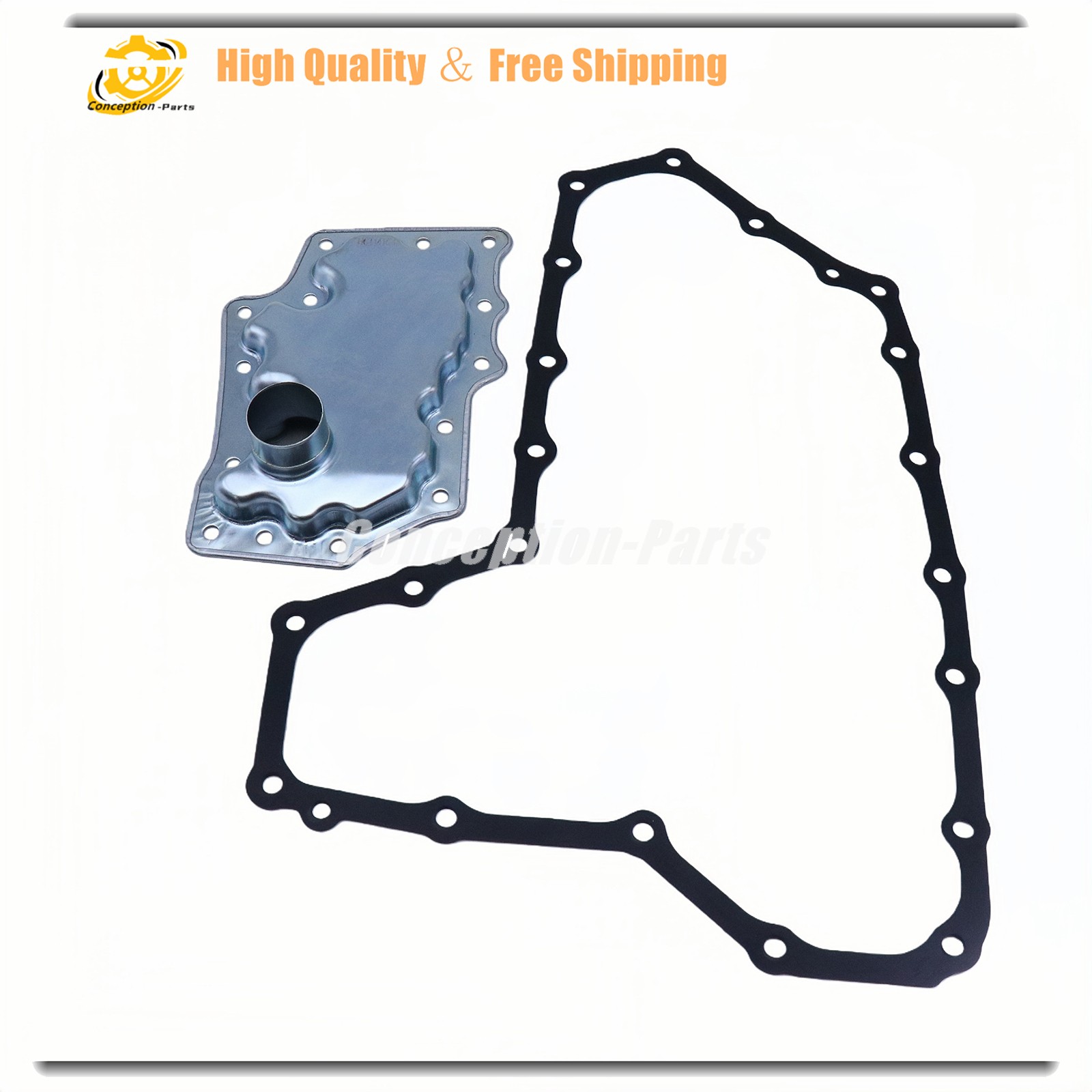 2-Piece Transmission Filter & Gasket For Nissan Murano 03-16 Quest 11-16