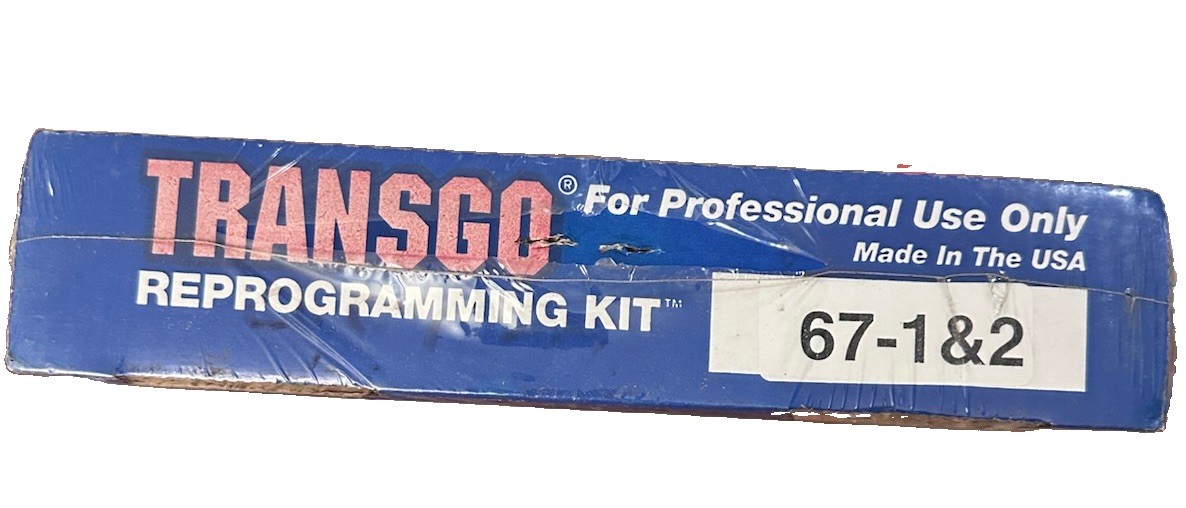 TransGo Transmission Reprogramming Kit Ford C-6 1967-On SK67 1&2 (67-1&2) Sealed